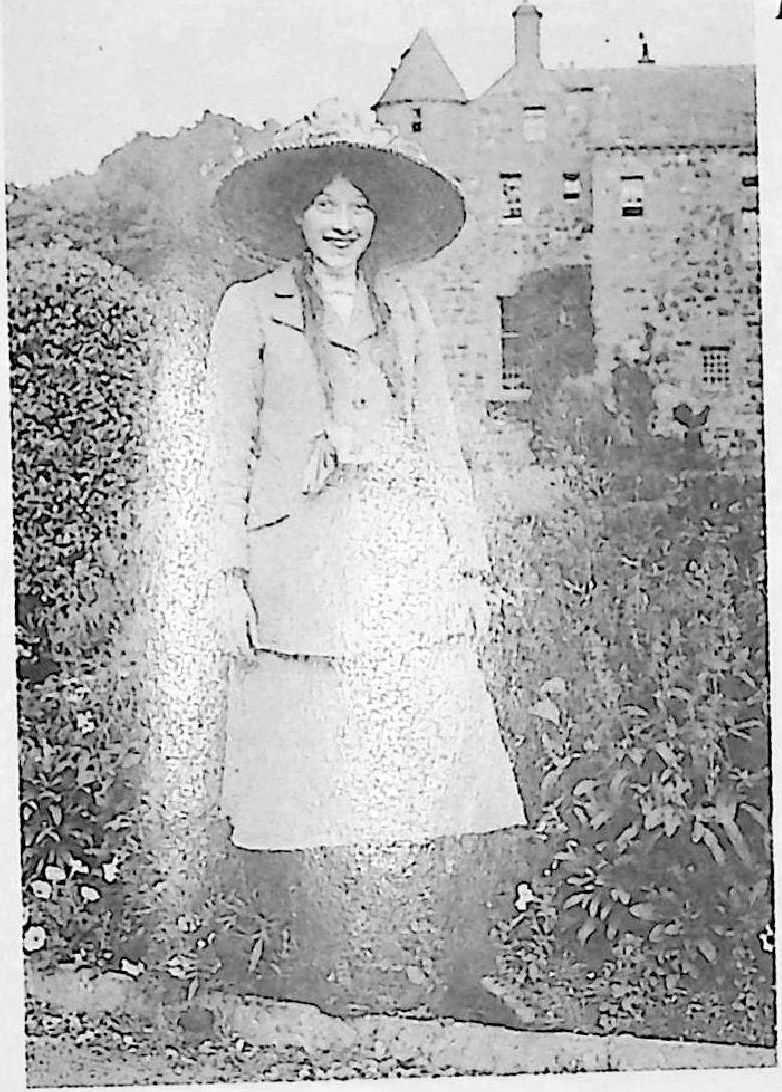 The garden at Megginch